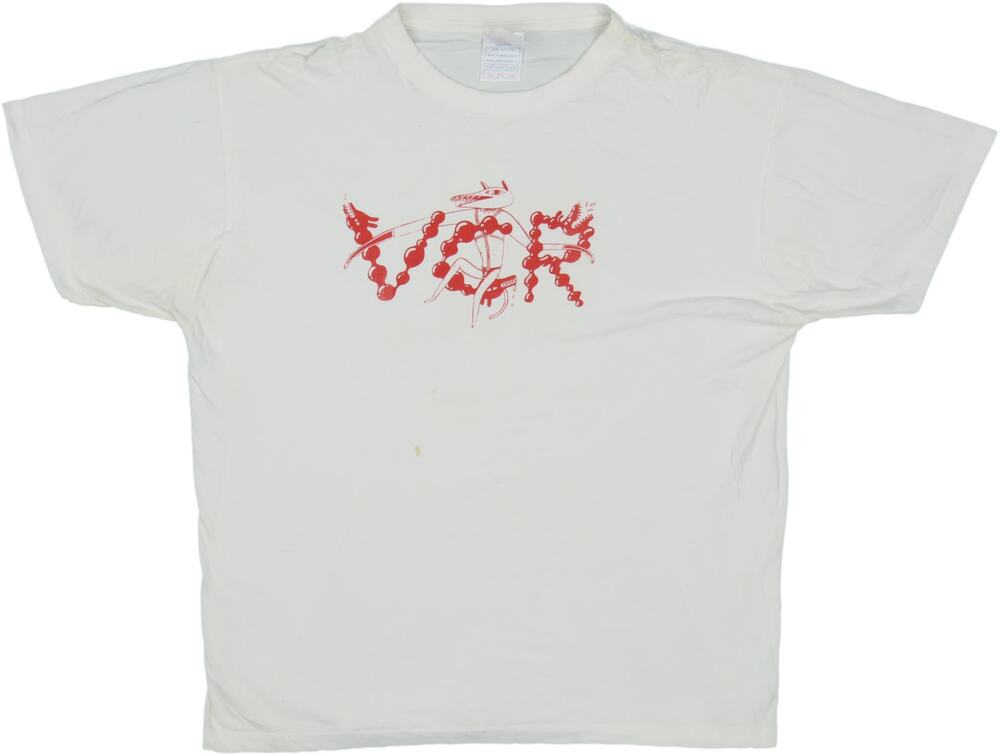 Vintage Single Stitch XL Tee with Mythical Creature Print